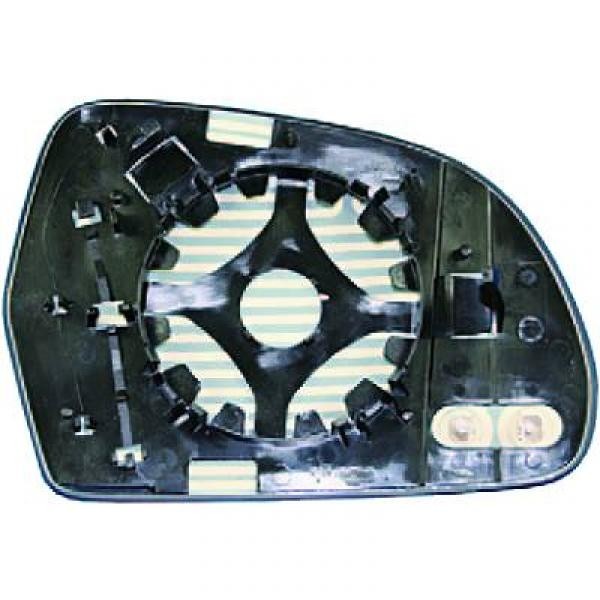 BuitenSpiegel glas links AUDI A4 07-09 VERWARMBAAR/CONVEX
