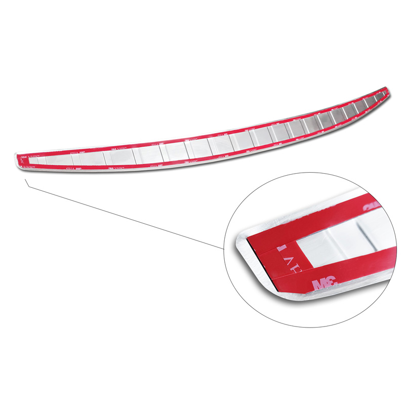 Chroom RVS Achterbumperprotector  Mercedes C-Klasse Sedan (W206) 2021- 'Ribs'