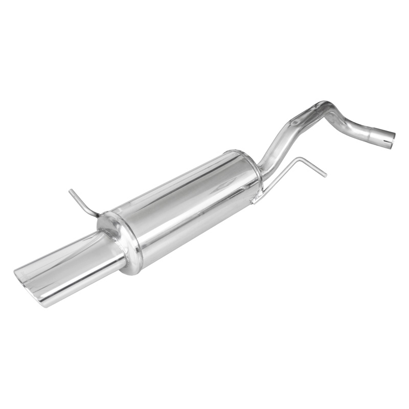 100% RVS Sportuitlaat  Volkswagen Polo 9N2 1.8T GTi (150pk) 2006- 120x80mm