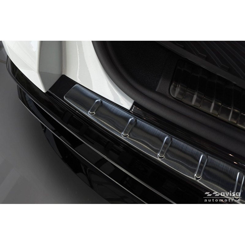 Avisa Zwart RVS Achterbumperprotector  Audi Q5 (GUB) 2025- 'Ribs'