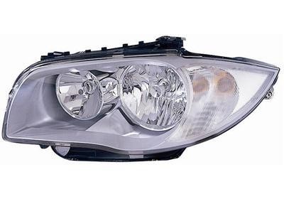 koplamp, Valeo, H7+H7, incl stelmotortje, links BMW 1 serie E87,