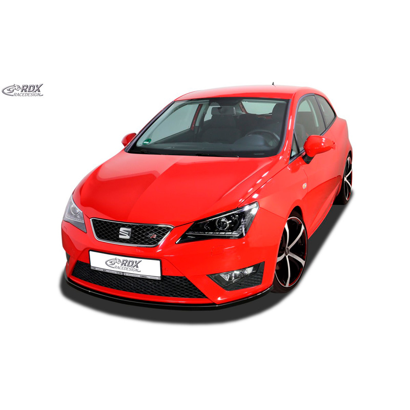 Voorspoiler  Seat Ibiza 6J SC/HB/ST FR Facelift 2012-2017 (ABS zwart glanzend)