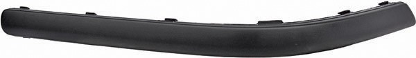 Bumper LIJSTACHTER links POLO 99-01 ZWART