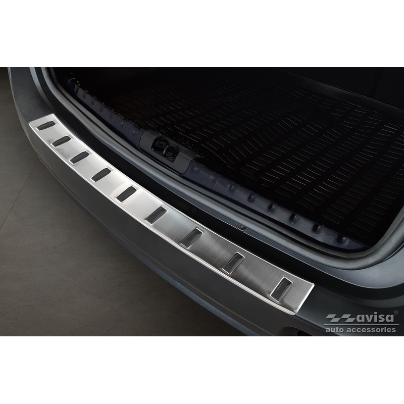 RVS Achterbumperprotector  Dacia Duster 2010-2013 & Facelift 2013-2017 'STRONG EDITION'