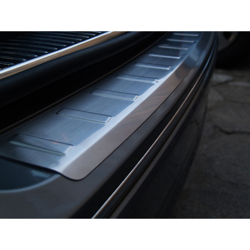 RVS Achterbumperprotector  Volkswagen Passat 3C Sedan 2005-2010 'Ribs'