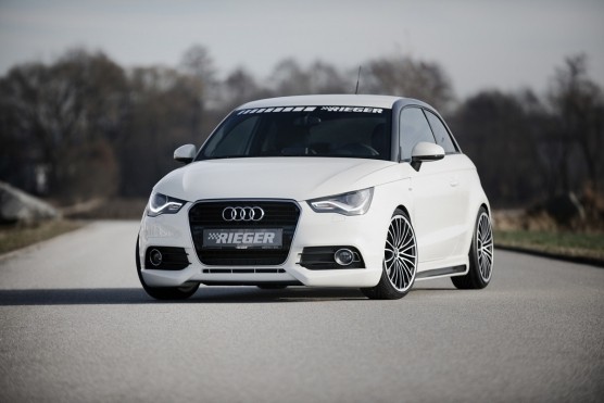 Rieger Voorspoiler Audi A1 8X 2010-