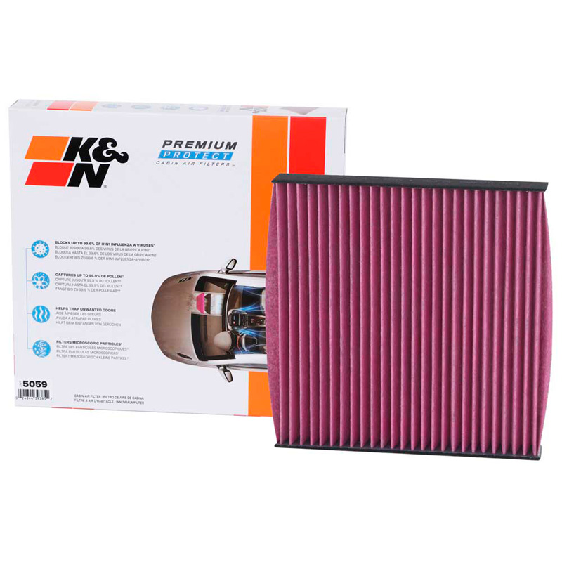 K&N Premium Single-Use Interieurluchtfilter  Honda/Renault diverse modellen (DVF5059)
