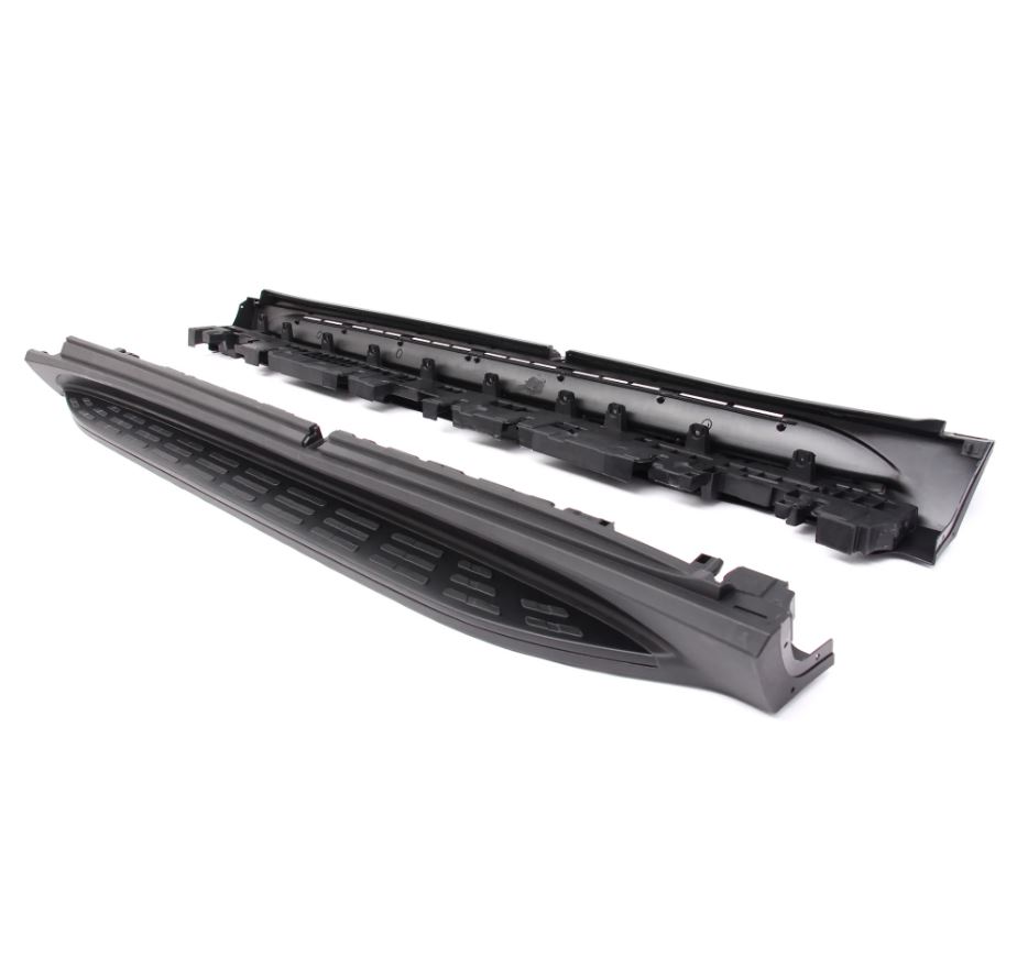 Sidesteps Treeplanken Mercedes GLE & M klasse W166 11-18 Zwart