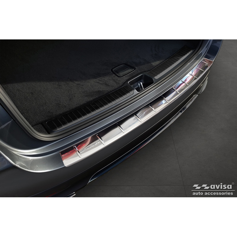 RVS Achterbumperprotector  Mercedes GLE II (W167) Facelift excl. AMG 2023- 'Ribs'