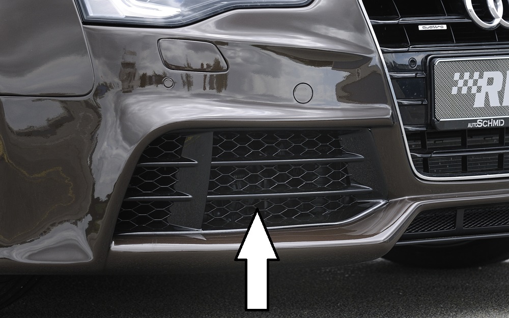 Luchtfilter Rechterkant voor Audi A/S serie Rieger