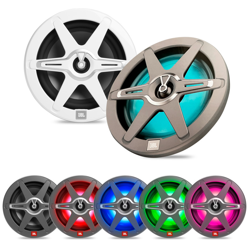 JBL Marine Club 82 8.0'' (20cm) Speakerset + LED-verlichting