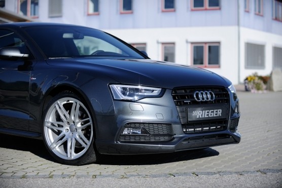 Voorspoiler Audi A5 B8/B81 S-line Rieger 11-