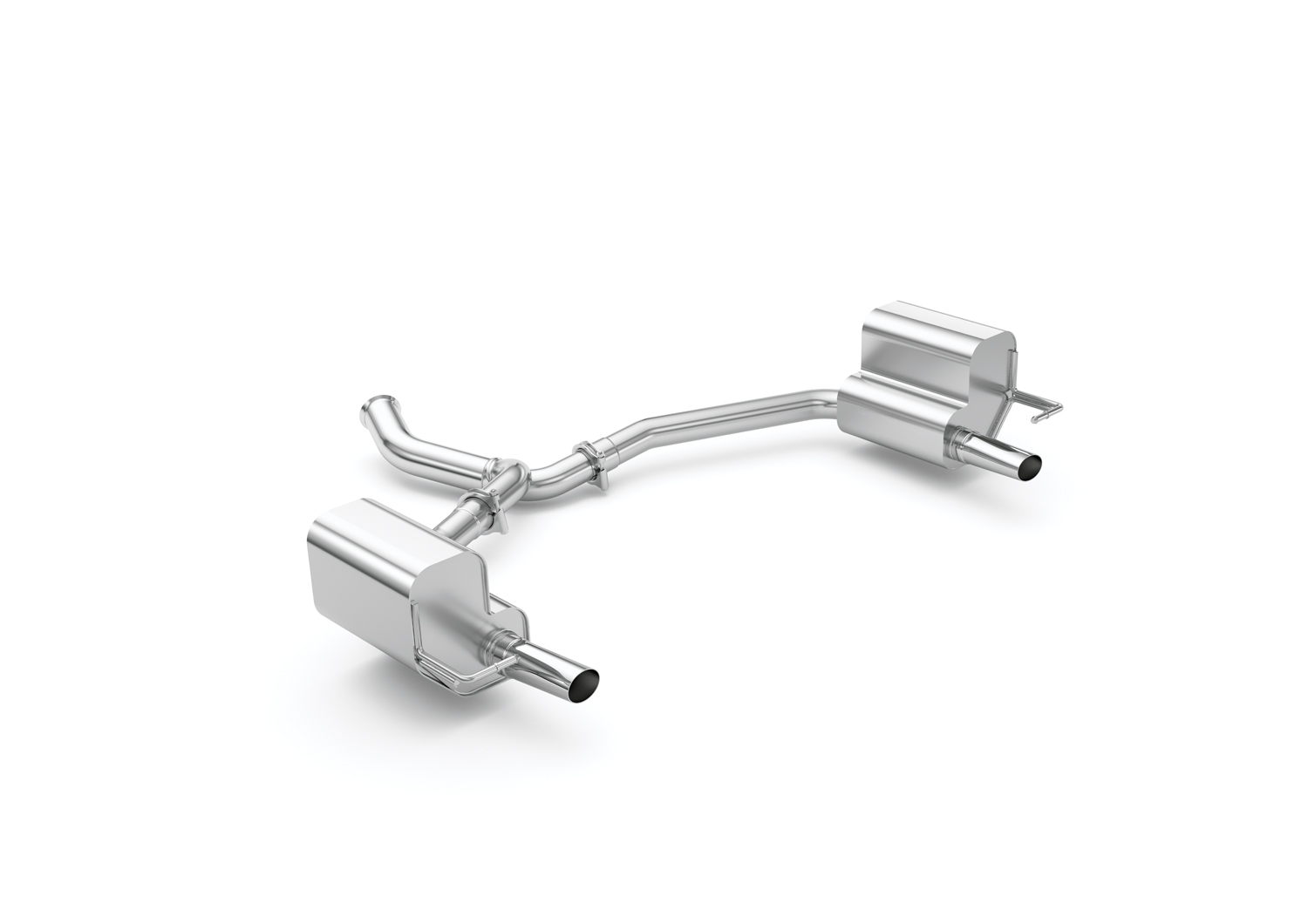 Rear Muffler Mercedes-benz C-class Sedan Exhaust Systems