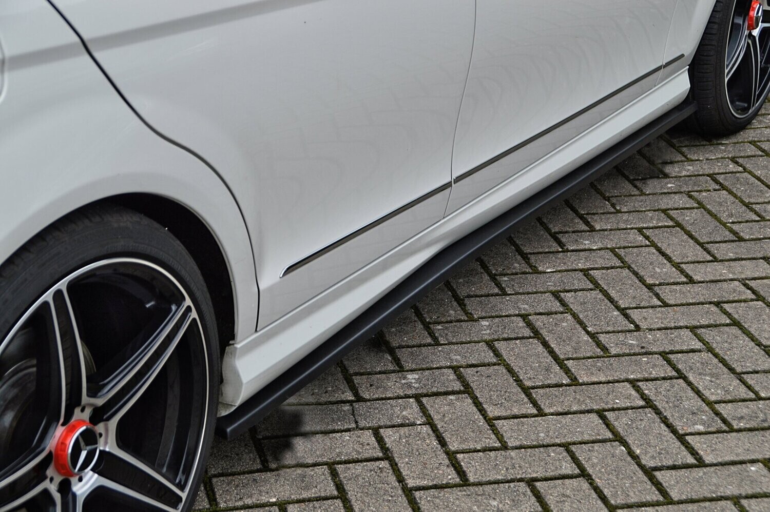 Zijskirts Mercedes C W204 S204 AMG-Line, Limousine + T-model