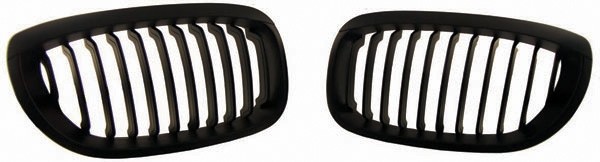 Grill Nieren BMW E46 03-06 LCI Coupe/Cabrio Zwart