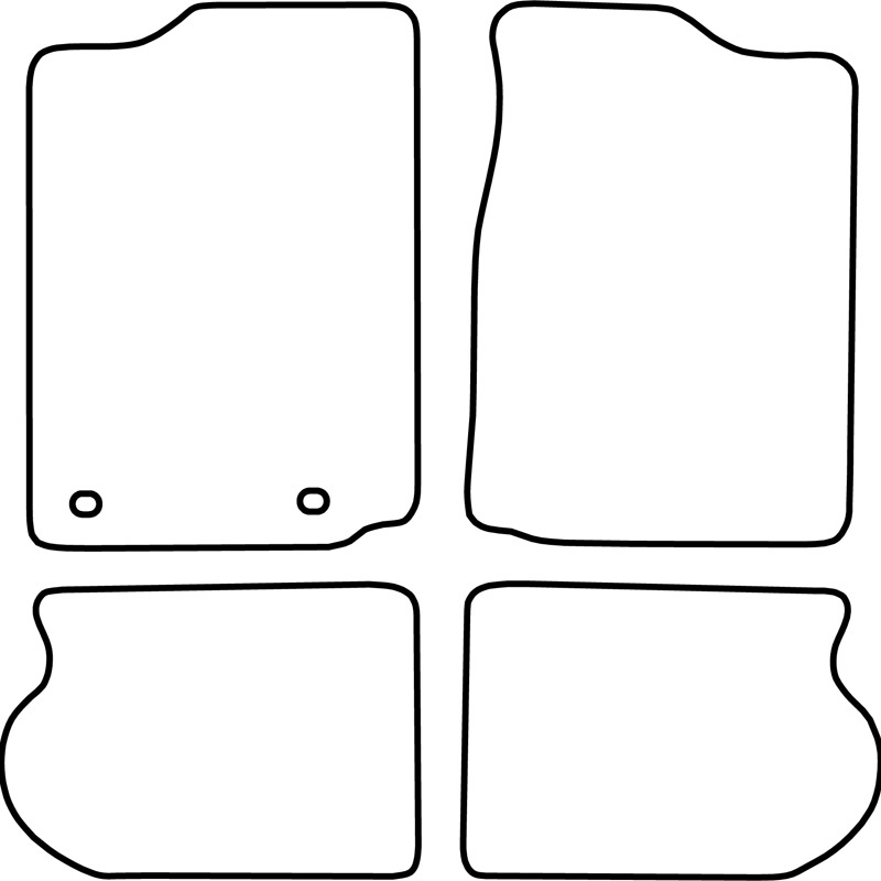 Automatten Velours  Suzuki Vitara 1988-2001