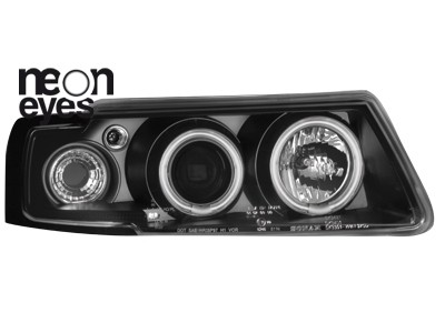 Koplampen VW Passat 3B 96-00 Angel Eyes Ice CCFL