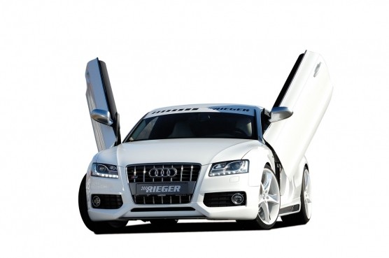 Voorspoiler Audi A5 B8/B81 07-11 S-line Rieger