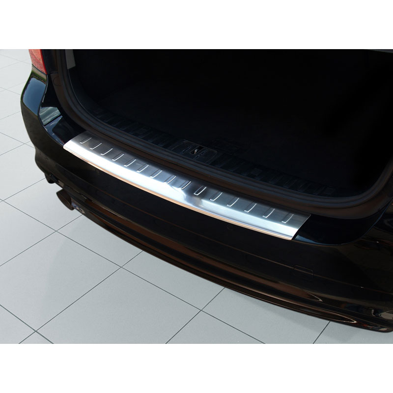 RVS Achterbumperprotector  BMW 3-serie E91 2008-2012 'Ribs'