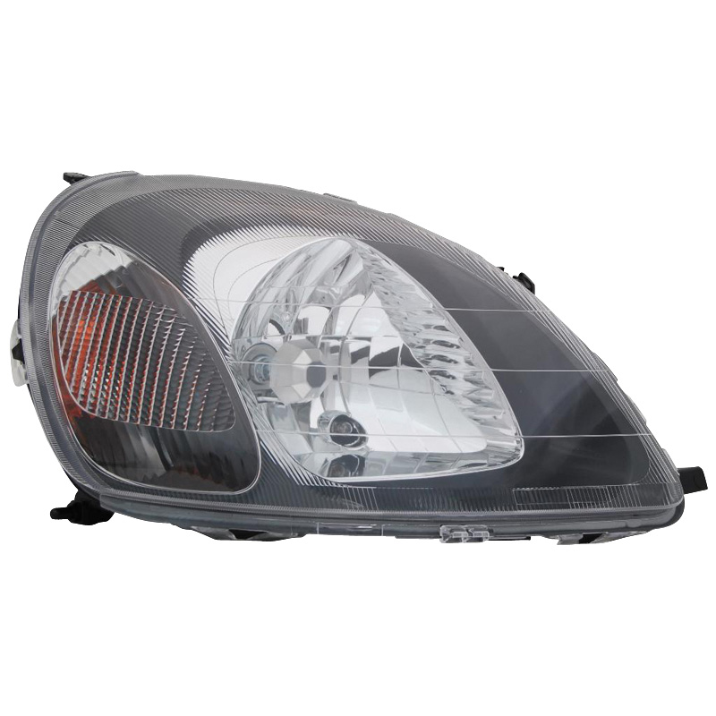 Set Koplampen  Toyota Yaris I 1999-2003 - Zwart