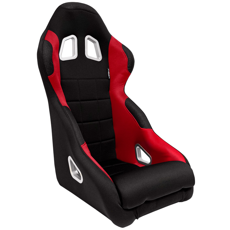 Sportstoel 'K5' - Zwart/Rood - Vaste rugleuning - incl. sledes