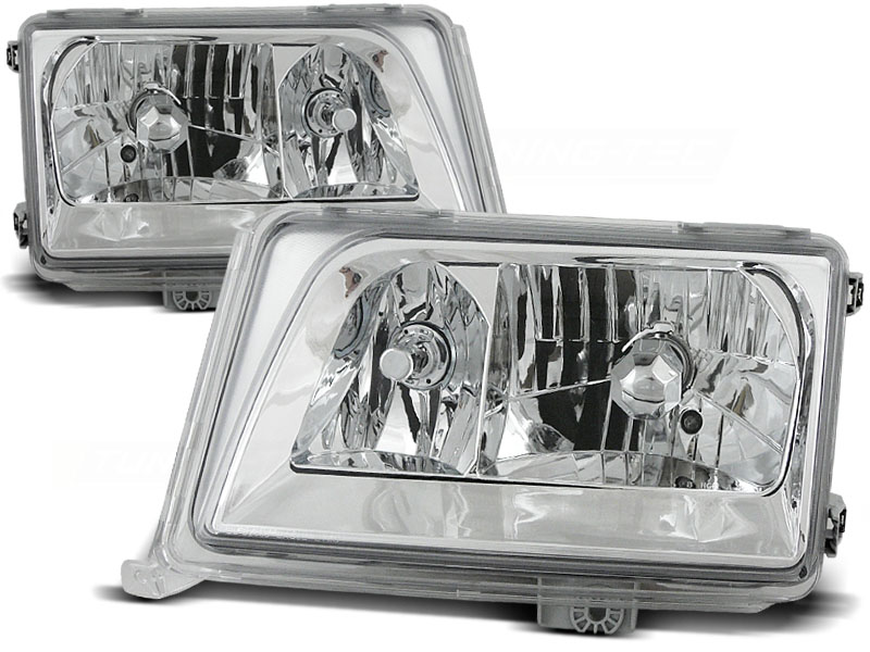 Koplampen Mercedes E-class W124 93-95 chroom