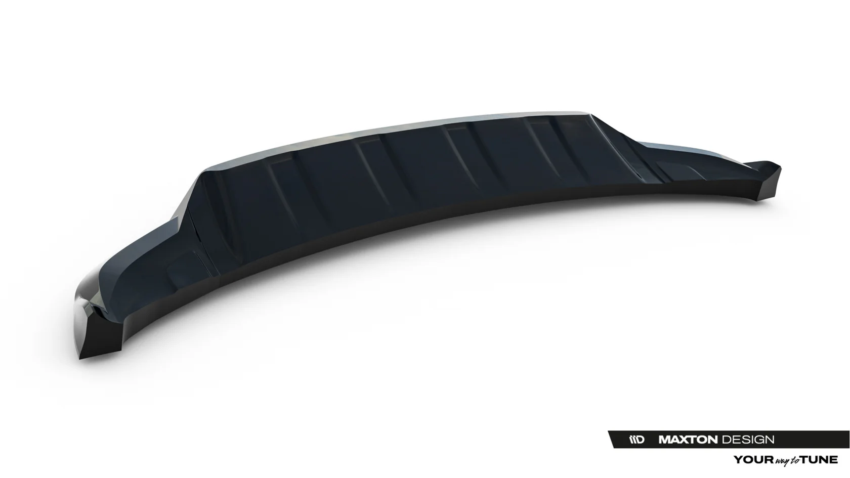 Voorspoiler Land Rover Range Rover Sport MK2 Maxton Glanzend zwart