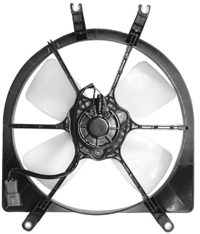 Radiator FAN COMPLEET CIVIC 95-99 +/-AC