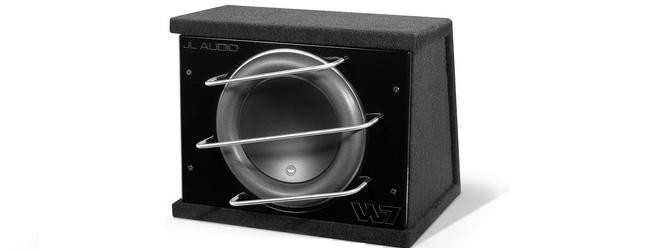 JL Audio subwoofer in kist CLS113RG-W7