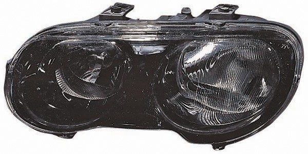 Koplamp rechts ROVER 25. 99-04 DEPO H7+H1/ZWART