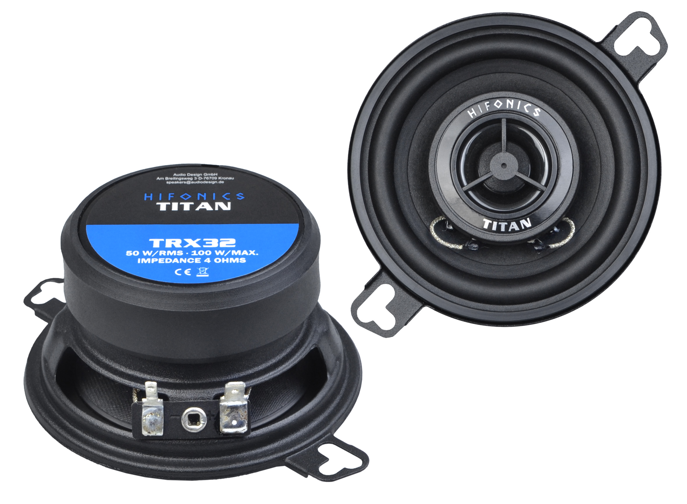 Hifonics Titan TRX32 2-weg 8,7cm luidspreker