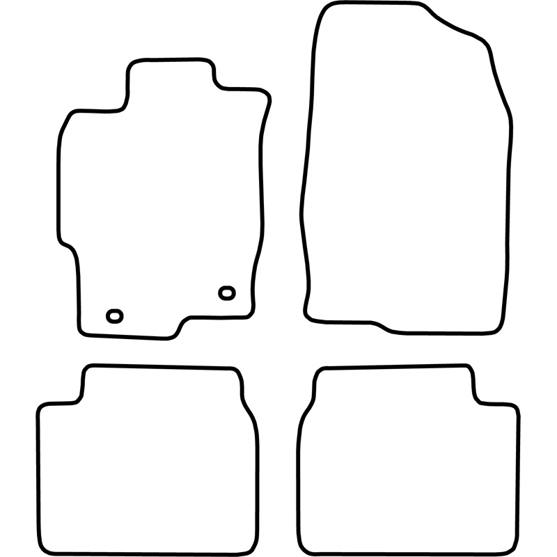 Automatten  Mazda 6 2008-2012