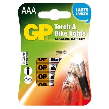 GP 1,5V 4pcs Batterijen 'LR03/AAA'