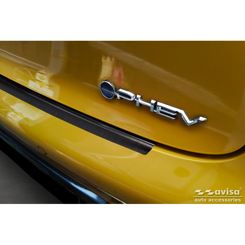 Zwart RVS Achterbumperprotector  Toyota Prius V (XW60) 2023-