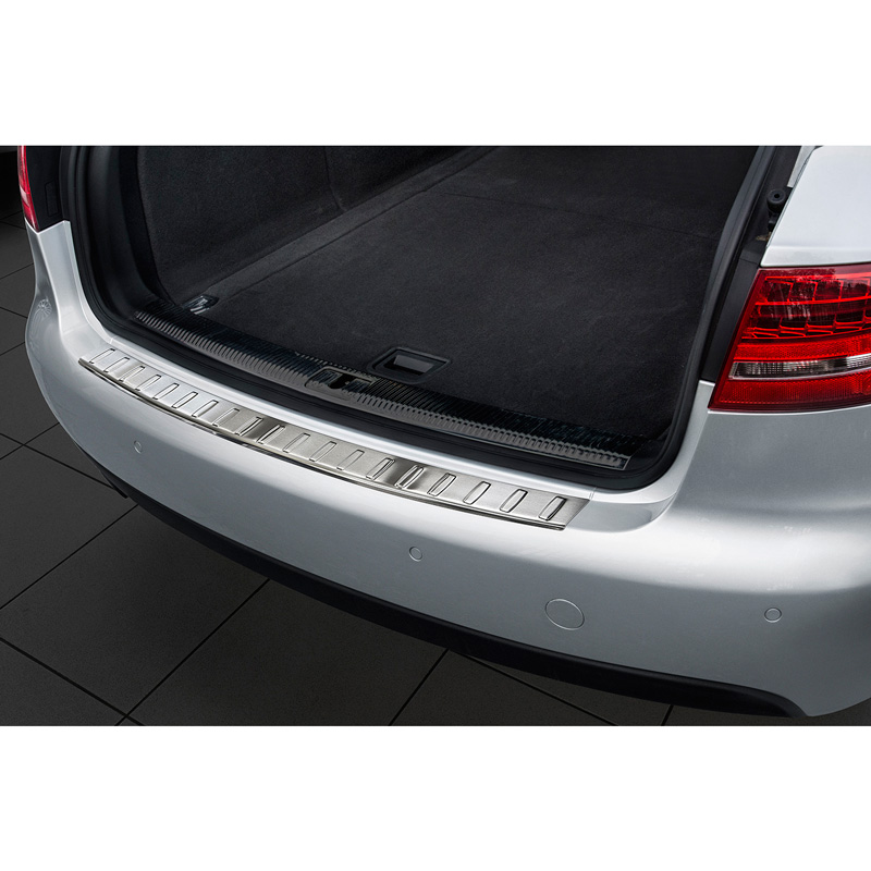 RVS Achterbumperprotector  Audi A4 B8 Avant 2008-2012 excl. Allroad 'Ribs'