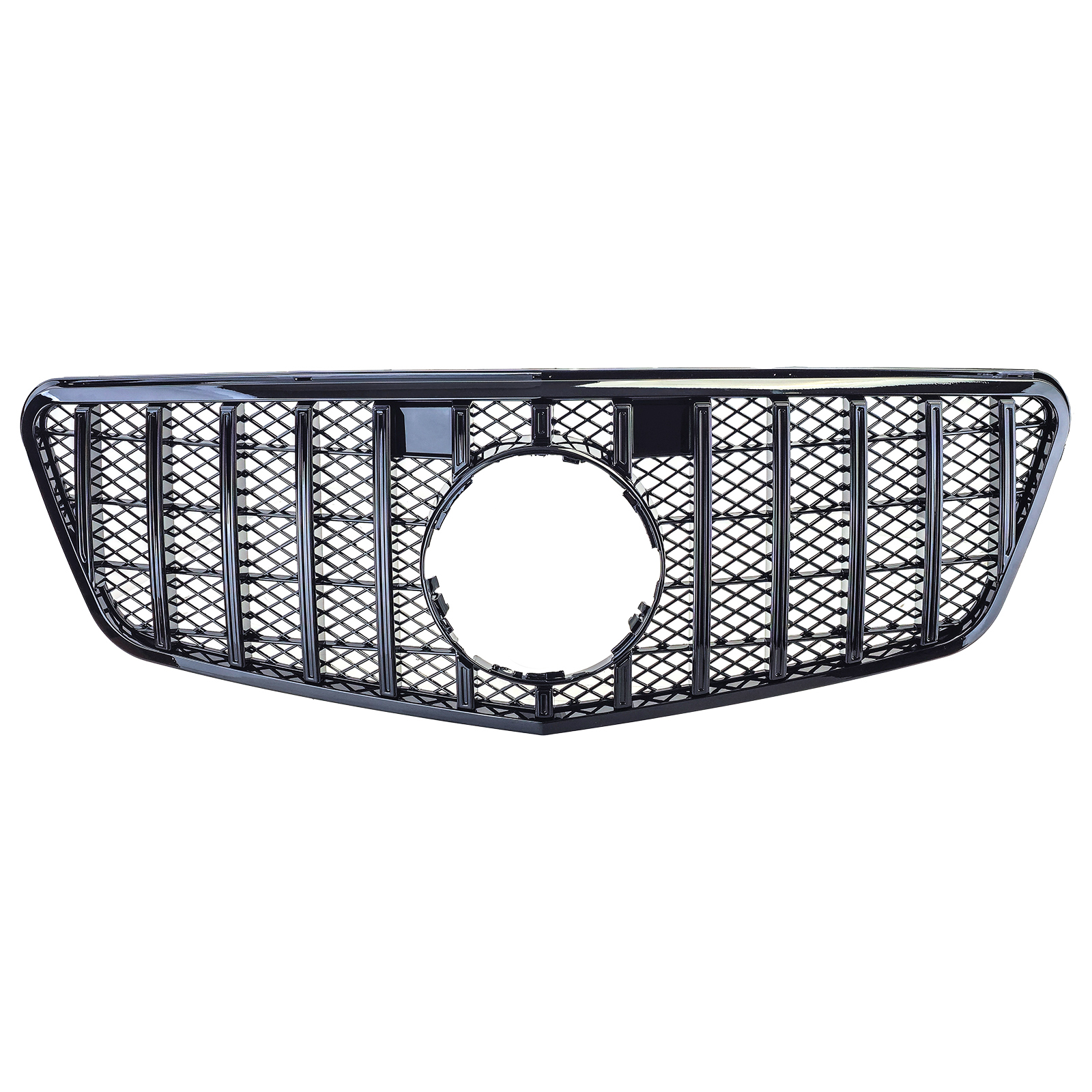Grill Mercedes W212 S212 (2008-2013) GT-R Design Zwart