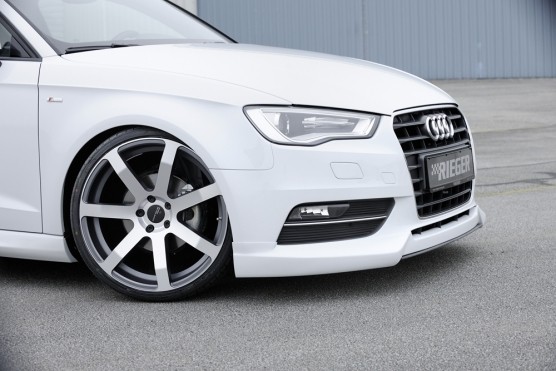 Rieger Voorspoiler Audi A3 8V 2012-