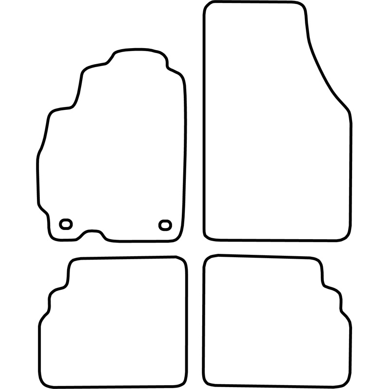 Automatten  Hyundai Atos 1998-2003
