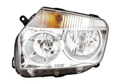 koplamp, H1+H7, elektr verstelb, links Dacia Duster, 2010 -