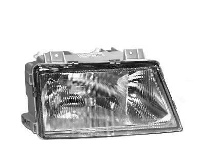 koplamp, H1+H1, rechts,-04/2000 Mercedes Sprinter, 1995-2006