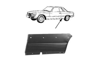 aansluitplaat, SLC, rechts Mercedes W107, 1971-1989