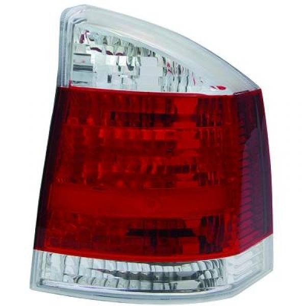 Achterlicht links VECTRA 02-08 ROOD/WIT