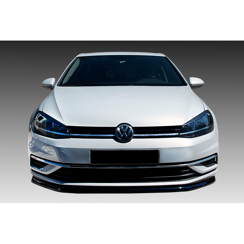 Koplampspoilers  Volkswagen Golf VII Facelift 2017- (ABS)