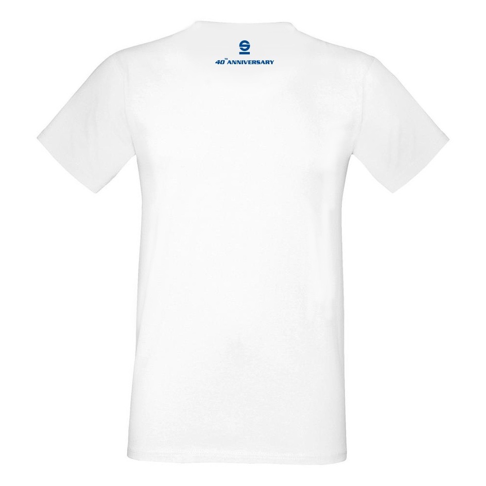 Sparco T-Shirt '40TH' Wit