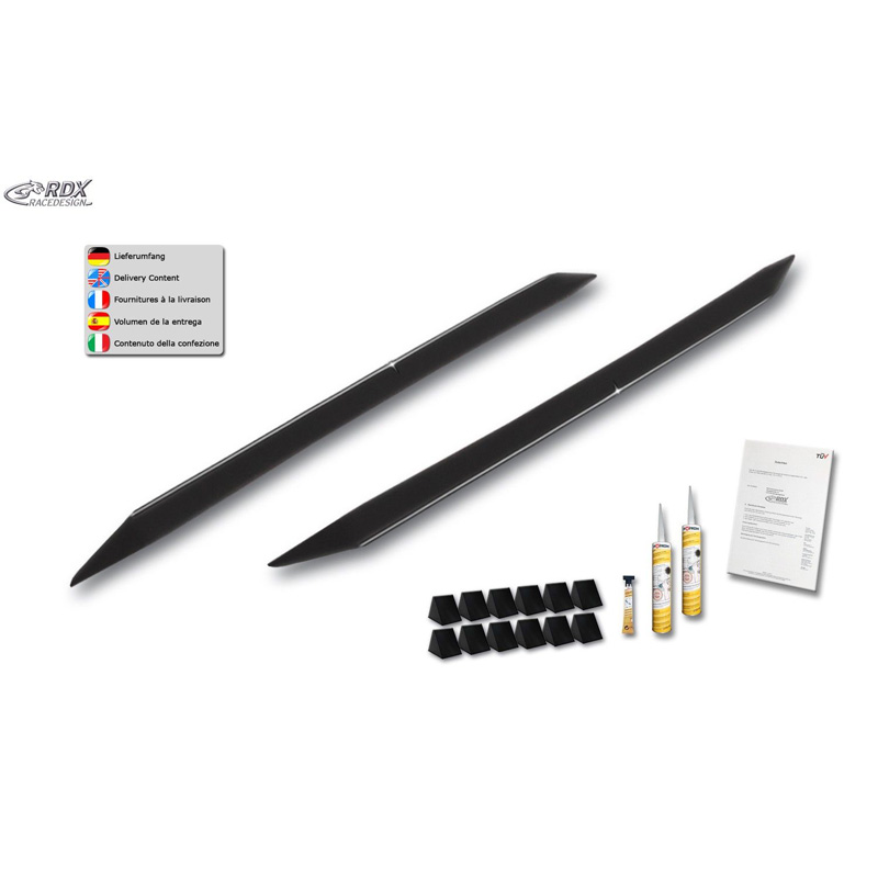 Sideskirts  Skoda Octavia IV HB/Kombi 2020- 'Slim' (ABS)