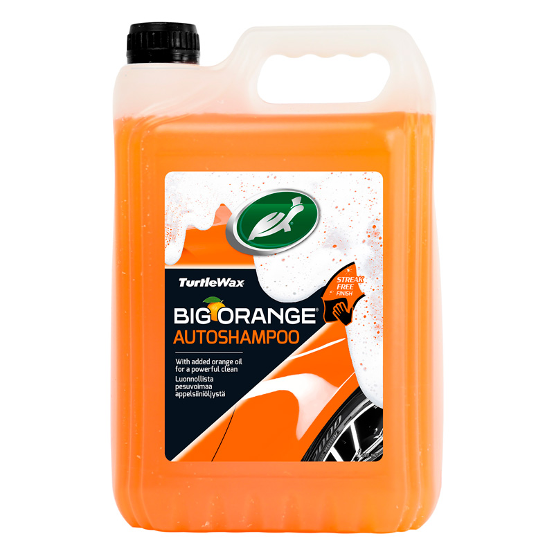 Turtle Wax 2817 Big Orange 5-Liter Shampoo