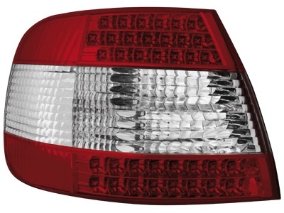 Achterlichten passend voor Audi A4 Limousine 95-01 LED rood/wit