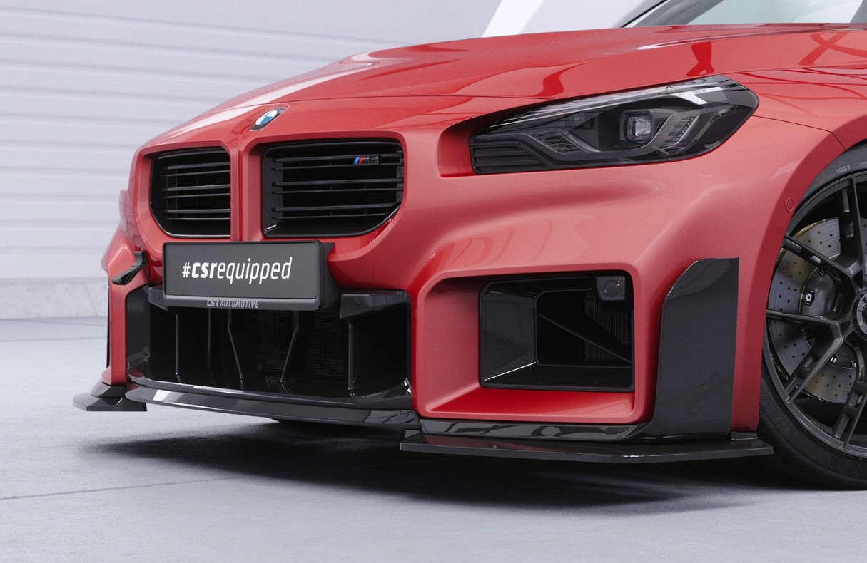Voorspoiler BMW M2 G87 CSR Glans Zwart