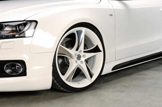 Zijskirts Audi A5 B8/B81 Sportback Rieger Carbon