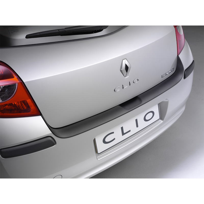 ABS Achterbumper beschermlijst  Renault Clio III 2005-2009 Zwart